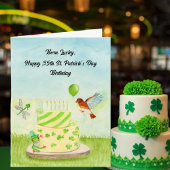 35th  Happy St Patricks Day Birthday カード