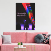 35Wブリッジミネアポリス – ゲイプライド キャンバスプリント (インサイチュ (リビング))