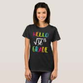 36の36のMath先生のHello 6Gradeルートに戻る Tシャツ (正面フル)