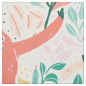 36インチ明るい色のハッピーアニマル ファブリック (見本)