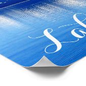 36インチX 12インチゴージャス湖タホーのポスター(マット) ポスター (角)