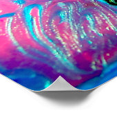 36インチx 24インチカラフル万華鏡のように千変万化するパターンマットアートポスター ポスター (角)