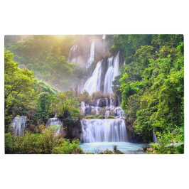 36インチx 24インチWaterfall Metal Wall Art メタルプリント