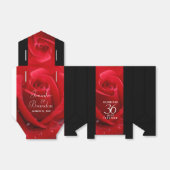36エレガントバラ結婚記念日お祝い フェイバーボックス (折り畳みなし)