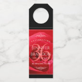 36エレガントバラ結婚記念日お祝い ボトルネックタグ (裏面)