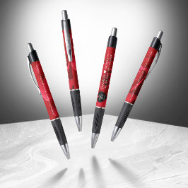 36エレガントバラ結婚記念日お祝い ボールペン