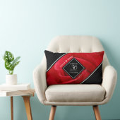 36エレガントバラ結婚記念日お祝い ランバークッション (椅子)