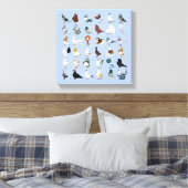 36ハト キャンバスプリント (インサイチュ (寝室))