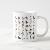 36ハト ジャンボコーヒーマグカップ (右)