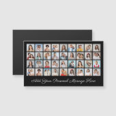 36フォトコラージュあいさつ用磁気カードの追加 (正面/裏面)