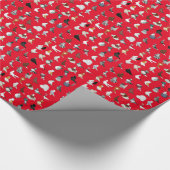 36匹のハト品種 ラッピングペーパー (角)