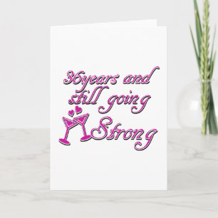 36周年結婚記念日 カード