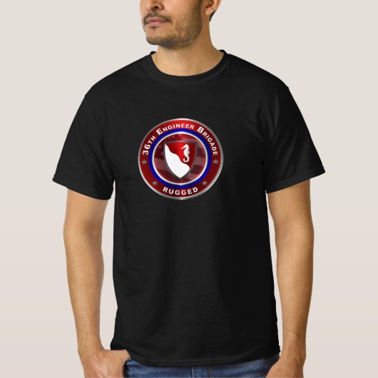 36工兵旅団「タフ」 Tシャツ (正面)