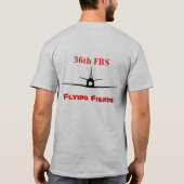 36戦闘爆撃機の艦隊 Tシャツ (裏面)