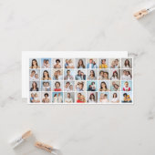 36枚のフォトコラージュのグリーティングカードを作成する カード (正面/裏面インサイチュ)