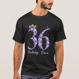 36歳で私の36誕生日クィーンダイヤモンドヒ Tシャツ