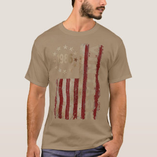 36歳のギフトヴィンテージ1986アメリカ国旗36日 Tシャツ