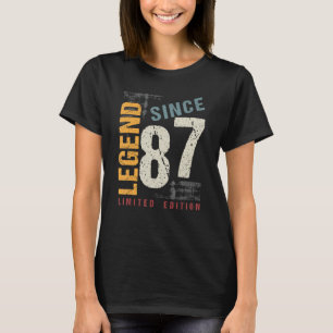 36歳ヴィンテージ1987 36誕生日装飾 Tシャツ