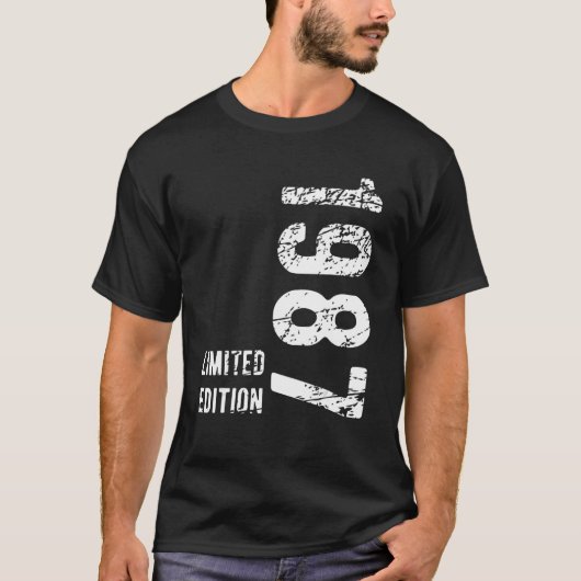 36歳1987年36誕生日 Tシャツ (正面)