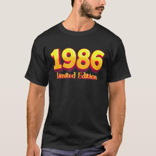 36誕生日レディースメンズ36年1986 5 Tシャツ