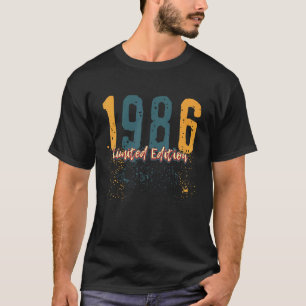 36誕生日レディースメンズ36年1986 6 Tシャツ