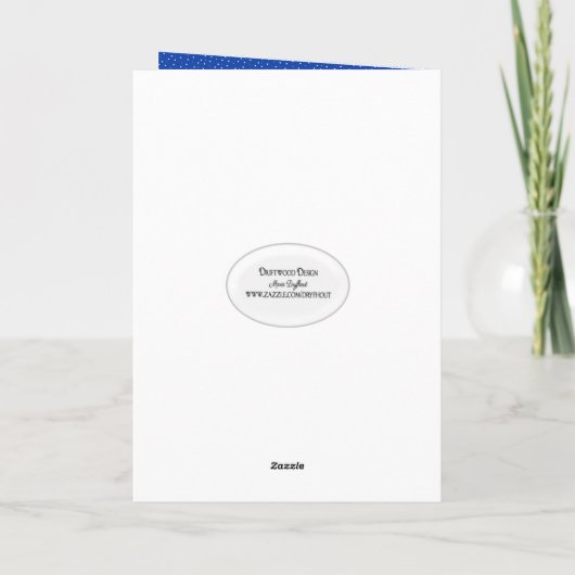 36誕生日猫（風船） カード (裏面)