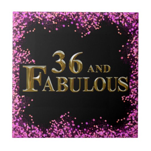 36誕生日 タイル (正面)