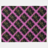 36誕生日 フリースブランケット (正面(横))