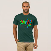 360のデザイン5 Tシャツ (正面フル)