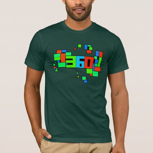 360のデザイン5 Tシャツ (正面)