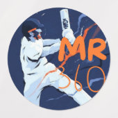 360人ステッカー ラベル (デザイン1)