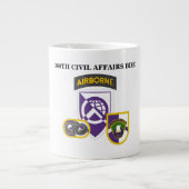 360TH民事の組のジャンボマグ ジャンボコーヒーマグカップ (正面)