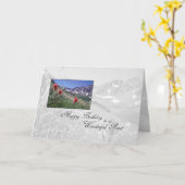 3615誕生日祭司山花 カード (黄色い花)