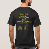 363rd EODの世界旅行 Tシャツ (裏面)
