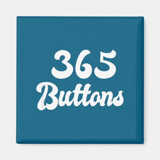 365ボタンGen Zミーム マグネット (正面)