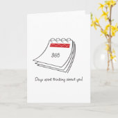 365日 カード (黄色い花)