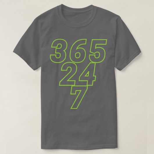 365 Tシャツ (デザイン正面)