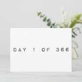 366年閏年の1日 招待状 (スタンド正面)