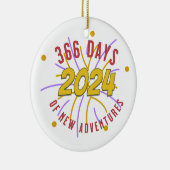 366日の新しい冒険オーナメント セラミックオーナメント (右)