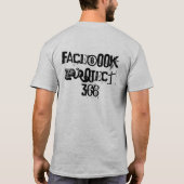 366麻薬常習者 Tシャツ (裏面)