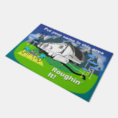 367 BHSグランドデザイン反射 ドアマット (アングル)