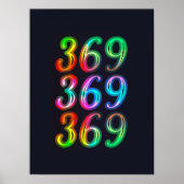 369の数値 ポスター (正面)