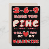 369インヤンツインズバレンタインデーカード シーズンカード (正面/裏面)