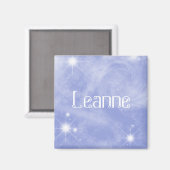 369パーソナライズされたMyNameのLeanne Starryマグネット マグネット (正面/裏面)