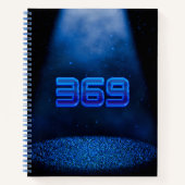369 numerology angel numbers journal notebook  ノートブック (正面)