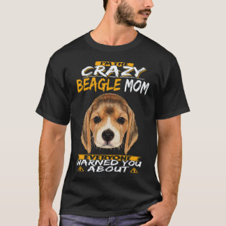 36 ビーグルママです ビーグル犬 Tシャツ