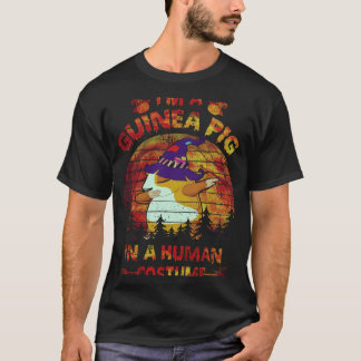 36 モルモットのハロウィンコスチューム 人間用 Tシャツ