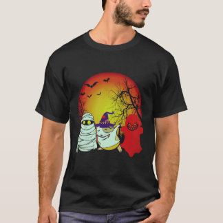 36 モルモット ハロウィン パンプキン Tシャツ