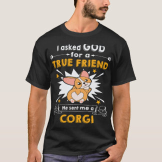 36 彼が私にコーギー犬をくれた Tシャツ