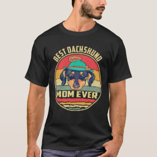 36 最高のダックスフンドのママ ビンテージ Tシャツ